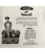 1906 Heinz 57 Apple Butter Advertisement Pittsburgh Ephemera 8 x 5.5&quot; - $363.58 MXN