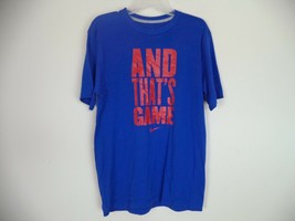 Blue Nike T Shirt. M. 100% Cotton. Short Sleeve. - £7.91 GBP