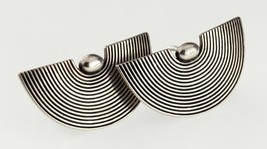 James Avery Sterling Silver Clip Earrings 11.5gr Retired Style - £142.52 GBP