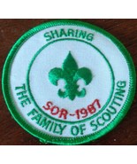 Vintage Boy Scout 1987 Sew-On/Iron-On Patch – Gently Used – VGC – COLLEC... - £4.63 GBP