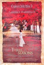 1999 THREE SEASONS Movie POSTER 27x40 Motion Picture Promo - $39.99