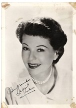 VINTAGE 1950s Harriet Nelson Postcard w/ Printed Signature - £15.77 GBP