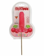 COCK POP  MANHATTAN COCKTAILS LOLLI  ADULT NOVELTY GAG GIFT CHERRY - $276.38 MXN