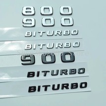 700 800 900 Red Block  Biturbo ABS Emblem Car Side  Logo for  Benz bus G Cl G63  - £80.85 GBP
