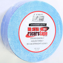 ISC Racers Tape Top-Grade Colored Duct Tape 2in. x 180ft. Blue - £13.18 GBP