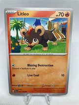 Pokemon Collectible Trading Card Litleo 031/193 Sv02: Paldea Evolved Reg... - $3.47