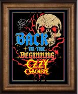 Jaye Metcalfe back to the beginning music poster HAND SIGNED BY THE ARTI... - $315.56