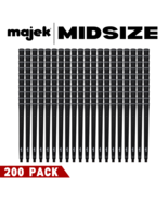Majek Mens Tour Pro Black Midsize LOGO Golf Grips Bulk Pack - 200 PACK - $342.95