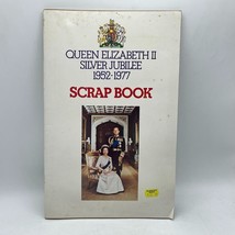 Reine Elisabeth Argent Jubilé Souvenir Scrap Livre 1977 - $34.64