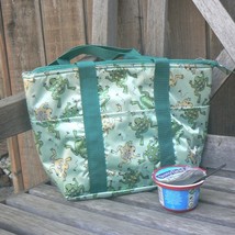 Insulated Lunch Tote Bag with Leaping Frogs (BN-PUR404) - £7.98 GBP