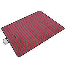 [Pack of 2] 60&quot; x 78&quot; Waterproof Picnic Blanket Handy Mat with Strap Foldable... - £29.71 GBP