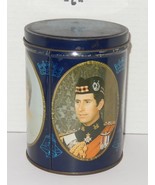 King Prince Charles &amp; Princess Di Diana Commemorative Wedding Tin 1981 e... - $456.65 MXN