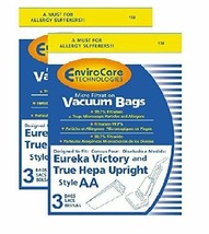 Eureka victory and True hepa Style AA Bags 6-Pack - $10.91