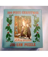 Vintage Santa Claus Christmas Jig Saw Puzzle 100 Piece - £11.78 GBP