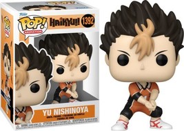 HaikYu!! Anime Yu Nishinoya Playing Volleyball Vinyl POP Figure #1392 FU... - £15.12 GBP