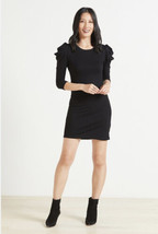 LAmade Long Sleeve Black Bodycon Stassi Dress Size Medium NEW - £23.46 GBP