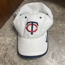 MLB Minnesota Twins White Nike Legacy91 Dri Fit Adjustable Flexible Stra... - $24.99