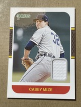 2021 Donruss 1987 Retro Casey Mize Materials Relic / Jersey 87M-CM - £6.25 GBP