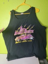 Hot August Nights Vintage Tank Top Reno Nevada Black Hot Rod 2005 Mens 2X  - $29.39