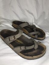 Birkenstock Adjustable Sandals Made In Germany Women’s 40 260 L9 M7 Brown - $28.00