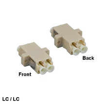 Kentek LC to LC Duplex Multi-Mode Fiber Optic Adapter Coupler Panel Moun... - $13.16