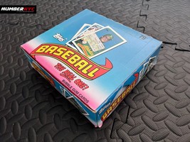 Vintage 1989 Topps Baseball Cello Box w/ 18 Unsearched Factory Sealed Packs - 1C - £66.18 GBP