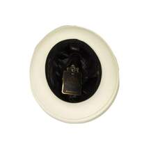 Men Bruno Capelo Hat Australian Wool Soft Fedora ZANE ZA405 Ivory Black Band image 3