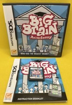  Big Brain Academy (Nintendo DS, 2006 w/ Manual, Tested Works Great) - £7.40 GBP