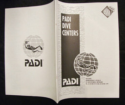 Padi WORLD World Dive Centers List Scuba Diving Diver Dive-
show original tit... - $13.04