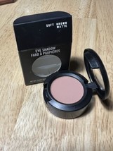 Authentic Mac Cosmetics Eye Shadow Soft Brown Matte 1.5g/.05oz New Free Shipping - £16.16 GBP