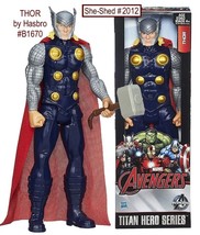 THOR Marvel Avengers B1670 Titan Hero Action Figure NIB - £8.75 GBP