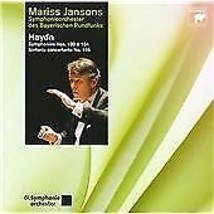 Joseph Haydn : Symphonies Nos. 100 and 104/Sinfonie Concertante No. 105 CD Pre-O - £11.43 GBP