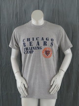 Chicago Bear Shirt (VTG) - Training Camp Type Set Graphic - Men&#39;s Extra ... - £43.07 GBP