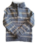 JARVIS ARCHER ~ Size 4T ~ 1/4 Zip ~ Turtleneck Sweater ~ Cotton ~ GRAY F... - $42.10 CAD