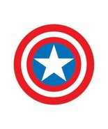 Captain America Shield Symbol Sticker Red - £7.17 GBP