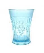 Vintage Carnival Glass Blue Grapes And Leaves - $47.78