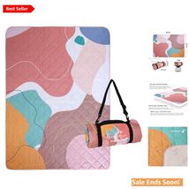 Lightweight 60x80 Inch Outdoor Blanket - Waterproof, Sandproof, Easy Carry - $43.51