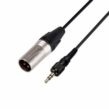 Canfon Locking 3.5mm TRS Male to XLR Male Wireless Receiver Output Micro... - $33.99
