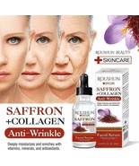 Saffron + Collagen Anti Wrinkle Facial w Vitamins C Serum Hyaluronic Aci... - $13.99