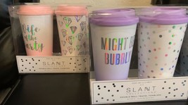 Tumblers 2 Pack Choose Pink Wife of the party or Purple Might be Bubbly ... - $24.98