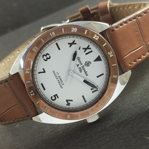 Mechanical Henri Sandoz &amp; Fils Vintage Swiss Mens Wrist Watch 453e-a228303-4 - £19.80 GBP