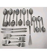 Rogers Co Stanley Roberts Stainless Japan Imperial Flatware Silverware 2... - $734.25 MXN