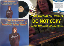 Todd Rundgren signed Tortured Artist Effect Album vinyl record COA proof Beckett - £134.21 GBP