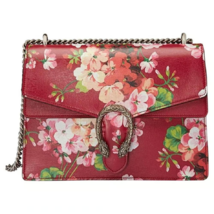 Authenticity Guarantee Gucci Dionysus Blooms Print Leather Medium Shoulder Bag - £2,620.03 GBP