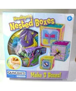 Quincrafts Needlepoint Nested Boxes Child Craft NIB cbk-023-12091 - £7.08 GBP