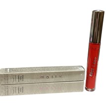 New/Sealed Box-Lot of 2 Mally Intense Color Lip Gloss-Boss Lady (Red) - $13.50