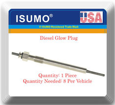 1 Kit Diesel Glow Plug Fits:OEM#97226202 Chevrolet GMC 2001-2004 V8 6.6L - £7.84 GBP
