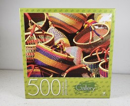 Cardinal Gallery 500 Piece Jigsaw Puzzle &quot;Baskets&quot; 18 x 24 NEW Sealed - £16.56 GBP