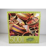 Cardinal Gallery 500 Piece Jigsaw Puzzle &quot;Baskets&quot; 18 x 24 NEW Sealed - $21.06