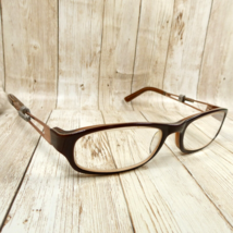 Titmus Brown Clear Rectangular Eyeglass FRAMES - EX281S 53-17-133 - $41.34